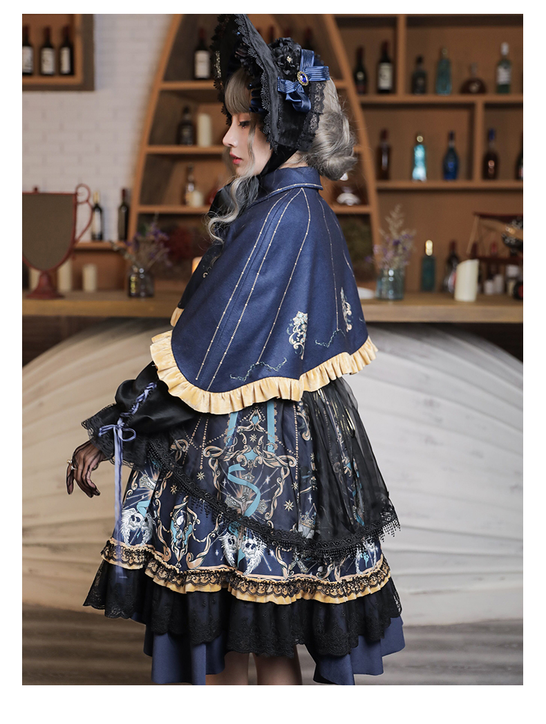 【定制】洛丽塔原创lolita神救赎op裙型 复古哥特风萝莉塔lo暗黑系ita