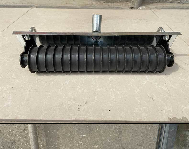 鼎坚混凝土路面压纹器水泥地面刻纹器马路切割压花拉纹器地坪压纹机50