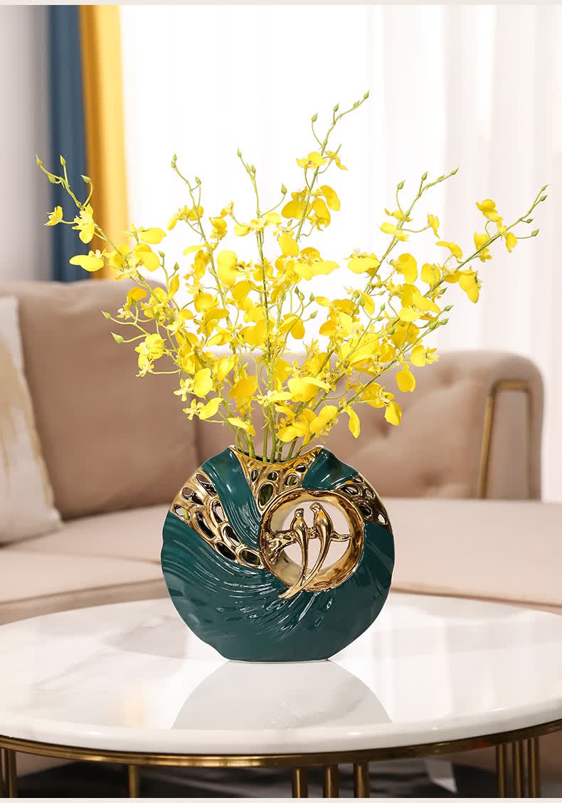 电视柜上摆的装饰摆件客厅摆件轻奢家居电视柜酒柜装饰品现代简约玄关