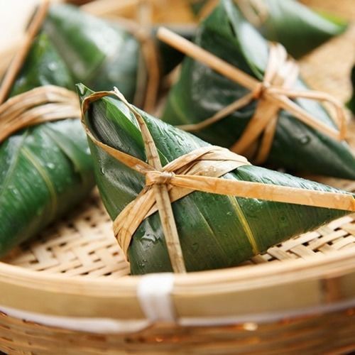 广东惠州产客家高潭灰水粽甜粽豆沙手工碱水粽子糯米粽礼盒8个原味