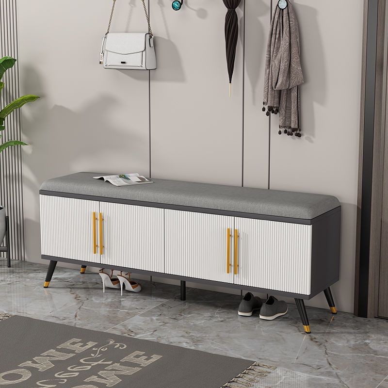 换鞋凳入门可坐可收纳鞋柜卡座鞋柜一体凳穿鞋凳大容量鞋架可定制 包