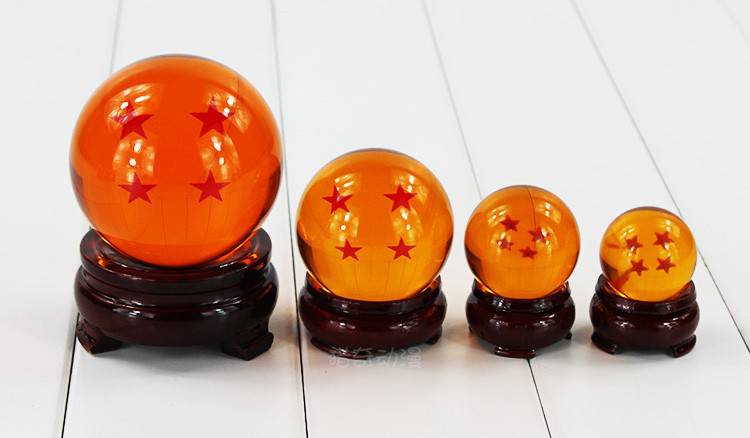 七龙珠水晶球七龙珠水晶球7颗一套孙悟空神龙手办玩具公仔摆件模型