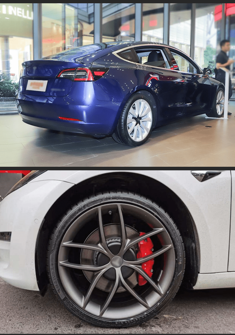 汽車輪轂適配tesla特斯拉model 3 model x model s y19/20寸鍛造改裝