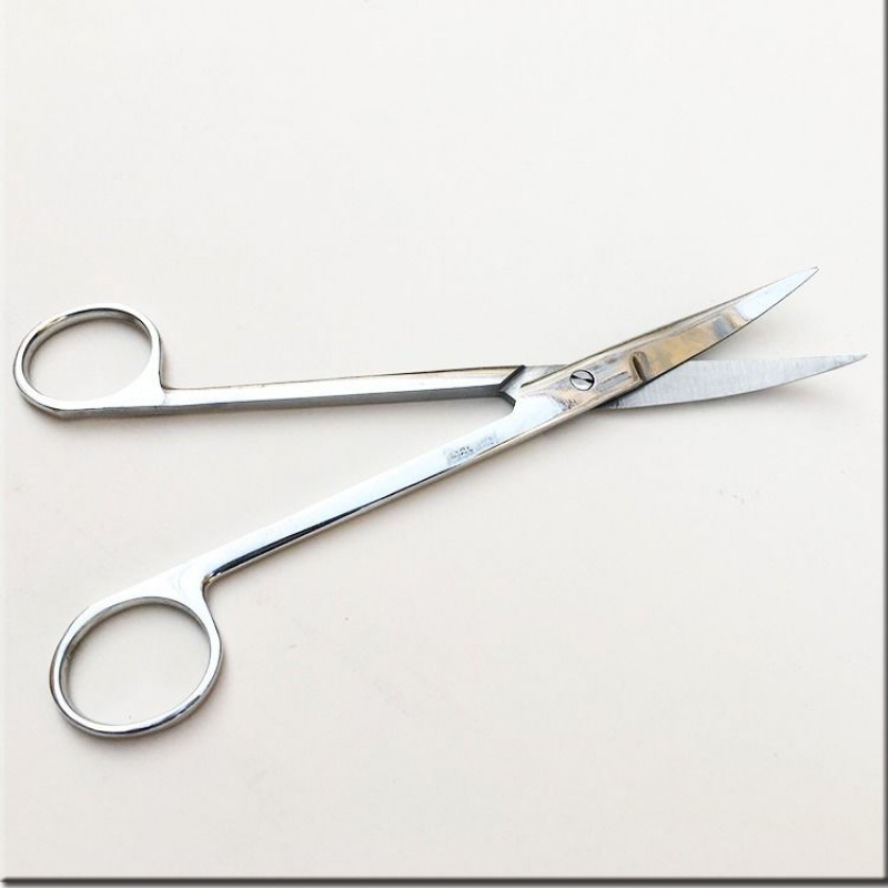 选推荐】兽用不锈钢手术剪刀直弯头狗毛剪鸡宠物畜牧器械兽医解剖工具