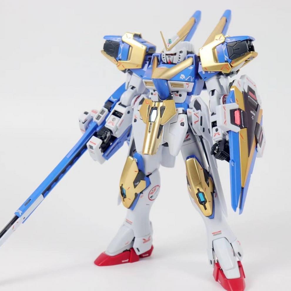 万代(bandai)大班v2ab现货 大班 v2ab装 卡版全装备胜利高达 带双色