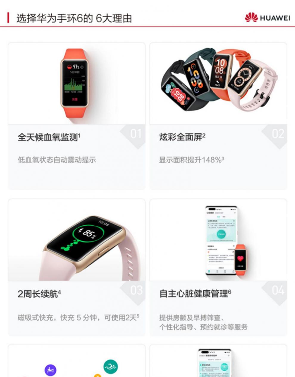 运动跑步蓝牙彩屏多功能游泳健康心率睡眠计步器男女生nfc 华为手环4e