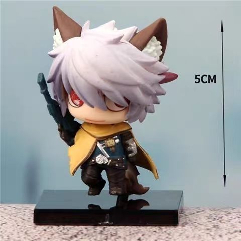 王者适用于荣耀手办铠花木兰百里守约百里玄策生日礼物模型周边q版