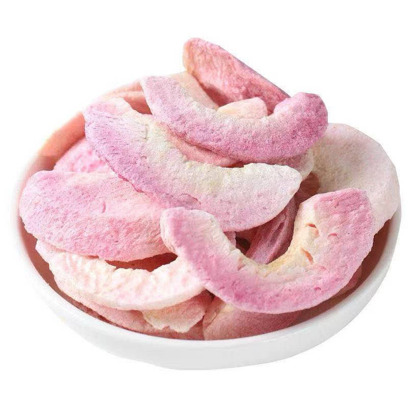 【官方旗舰】新鲜冻干水蜜桃干 泡水白桃乌龙茶桃片 网红孕妇无添加