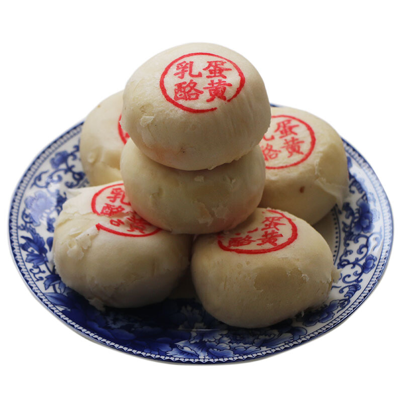 南京泸溪河乳酪蛋黄南京特产传统手工糕点人气美零食小吃 6个装【图片