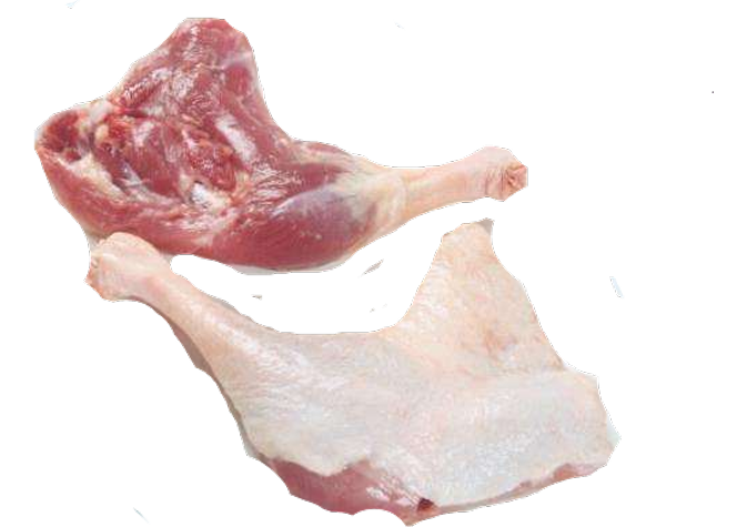 新鲜鸭边腿卤味边酱边火锅食材冷冻批发福茹洲鸭边腿4斤高品质