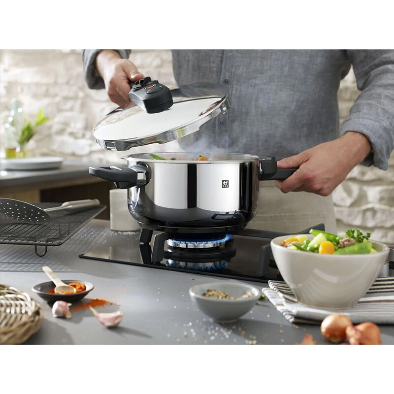双立人zwilling不锈钢高压锅 eco quick ii系列 7l【图片 价格 品牌