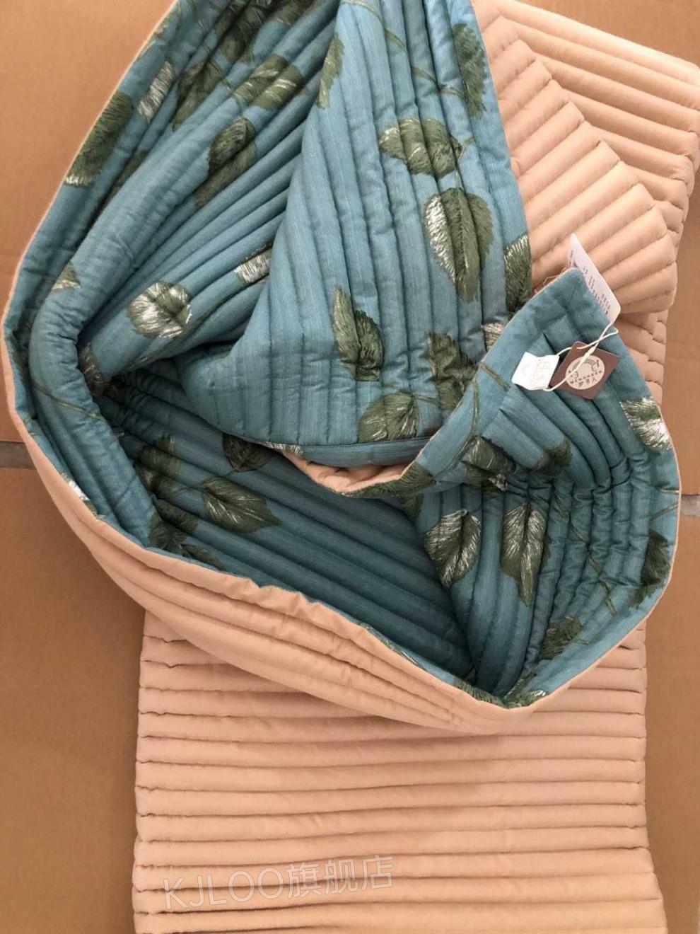 梦可儿天然蒙稷成人空调床垫凉席凉垫榻米米宝宝新款棉麻双面定制 荞