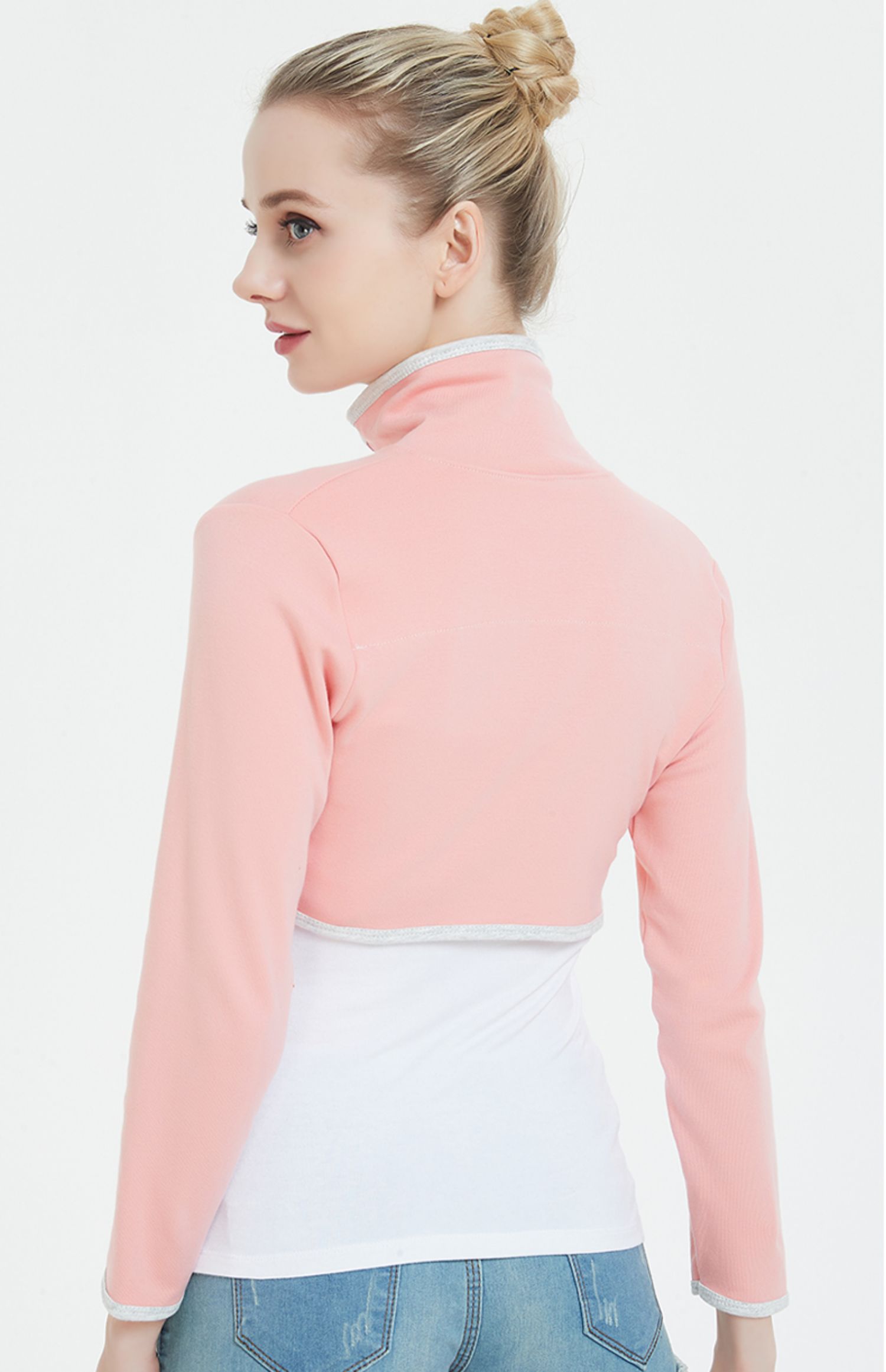 护肩护颈衣保暖保护肩颈衣服坎肩中老年防寒睡觉男女护肩膀保护套护具