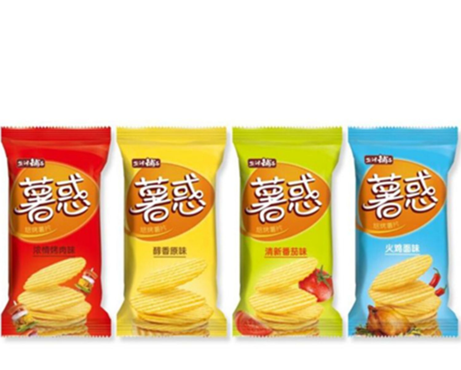 特产优联盐津铺子薯片薯惑烘烤薯片500g番茄味原味烤肉非油炸薯片海苔