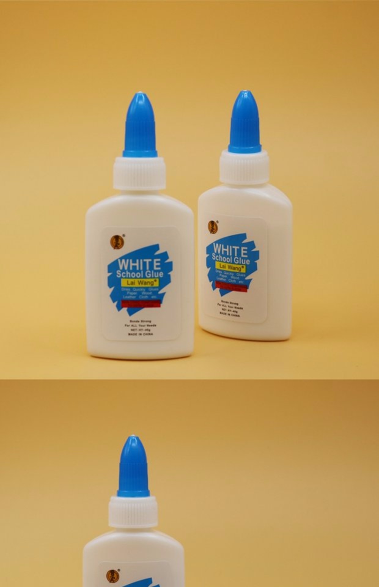 白胶大桶装做泥白胶水晶泥液体胶水史莱姆白胶起泡胶材料 康汇2升白