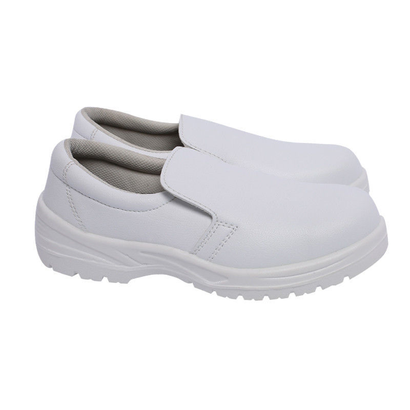 白色劳保鞋食品厂工作鞋钢头防砸男女安鞋轻便透气防护鞋白色安全鞋46