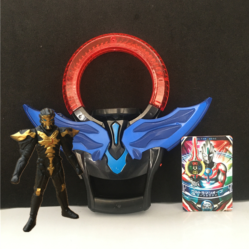 不舍天真伽古拉黑暗之环欧布奥特漫圆环变身器感应卡牌收纳盒儿童变形