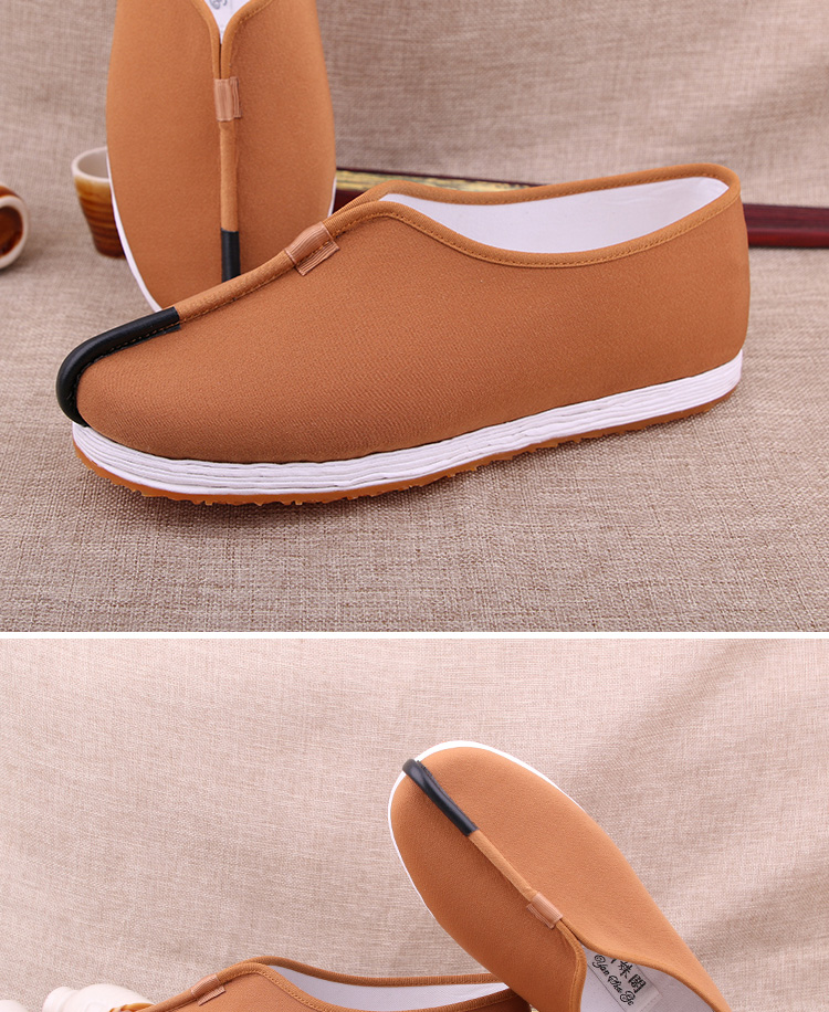 僧侣鞋单鞋出家和尚尼姑鞋居士禅修鞋防水透气休闲传统布鞋 蓝色全胶