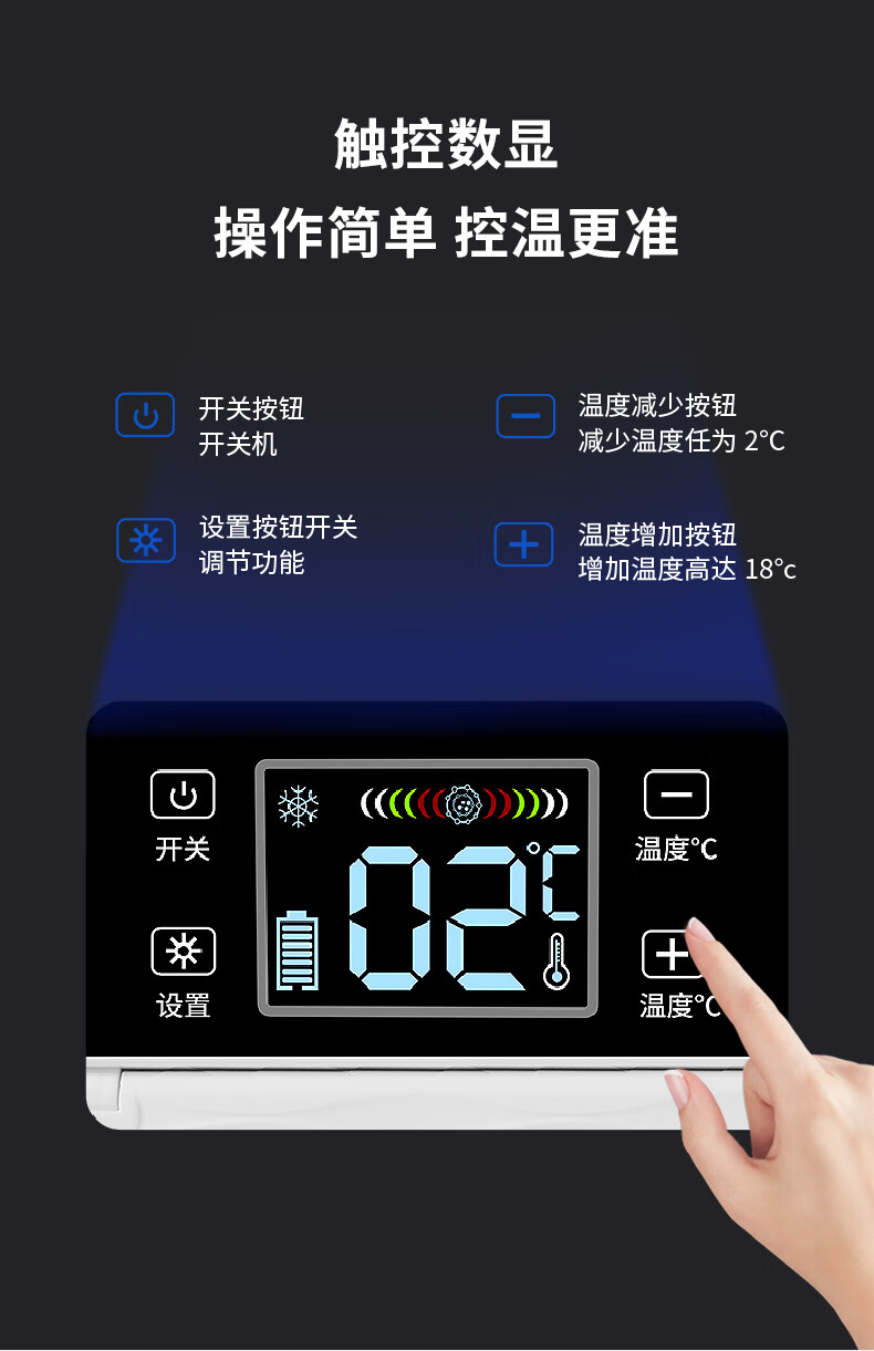 冷藏盒便攜式車載充電迷你製冷小冰箱家專用藥品恆溫箱雙核觸控版三