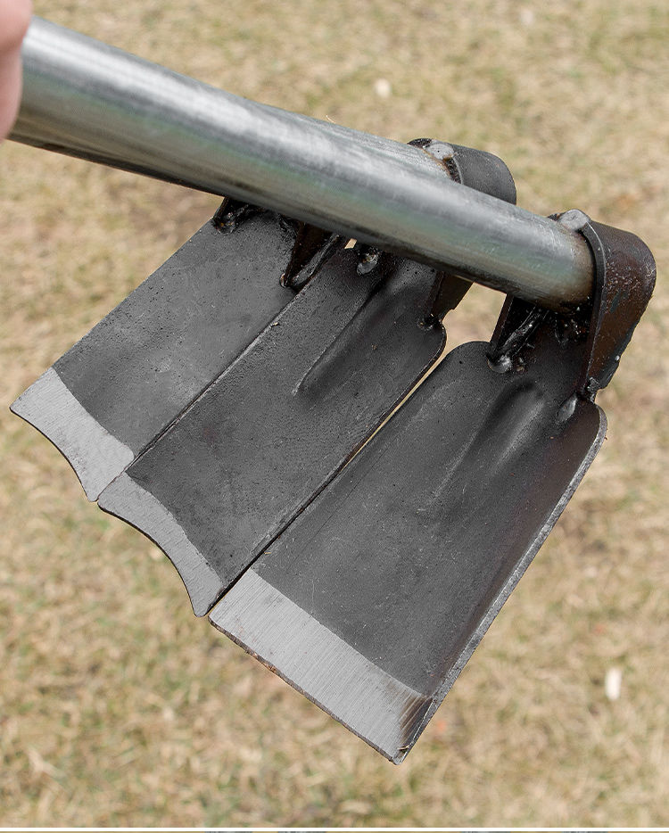 家用手工花锄多功能锰钢种花小锄头除草种花铲土两用锻打儿童锄头