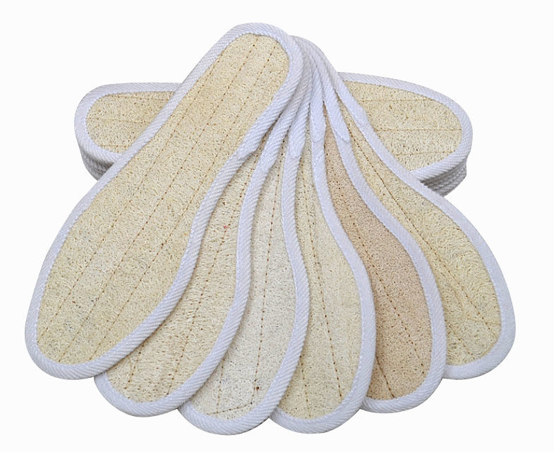 丝瓜络鞋垫按摩吸汗防臭男女手工天然环保鞋垫健康保健 43(2双装)