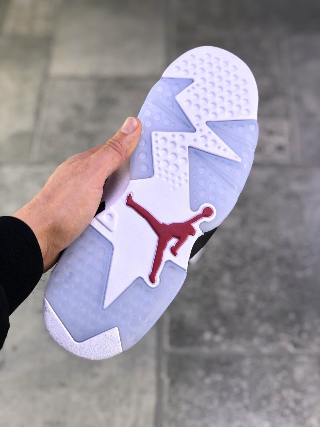 军绿鬼脸口袋篮球鞋樱花木6黑红反射银手稿黑金高帮男女鞋 花纹街球