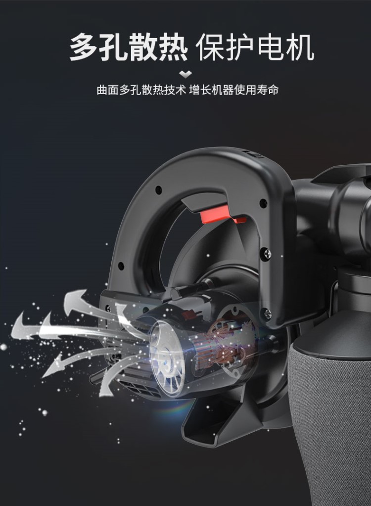 电动高压吹尘吹机家用吹灰迷你高压吹尘器电动手持式高速电脑吹风机除