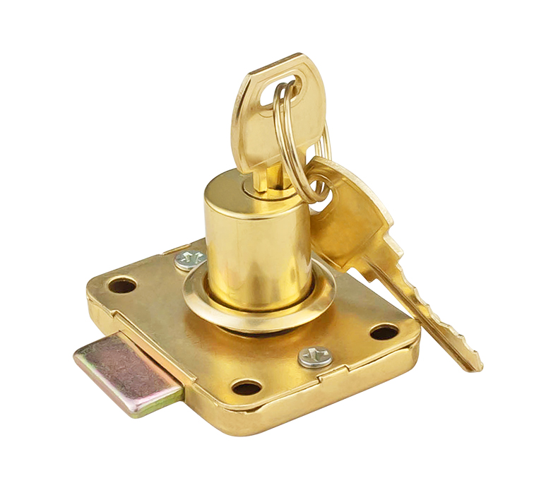 老式抽屉锁办公桌808文件柜锁柜子柜门锁家具锁 铜芯锁303家用 加强