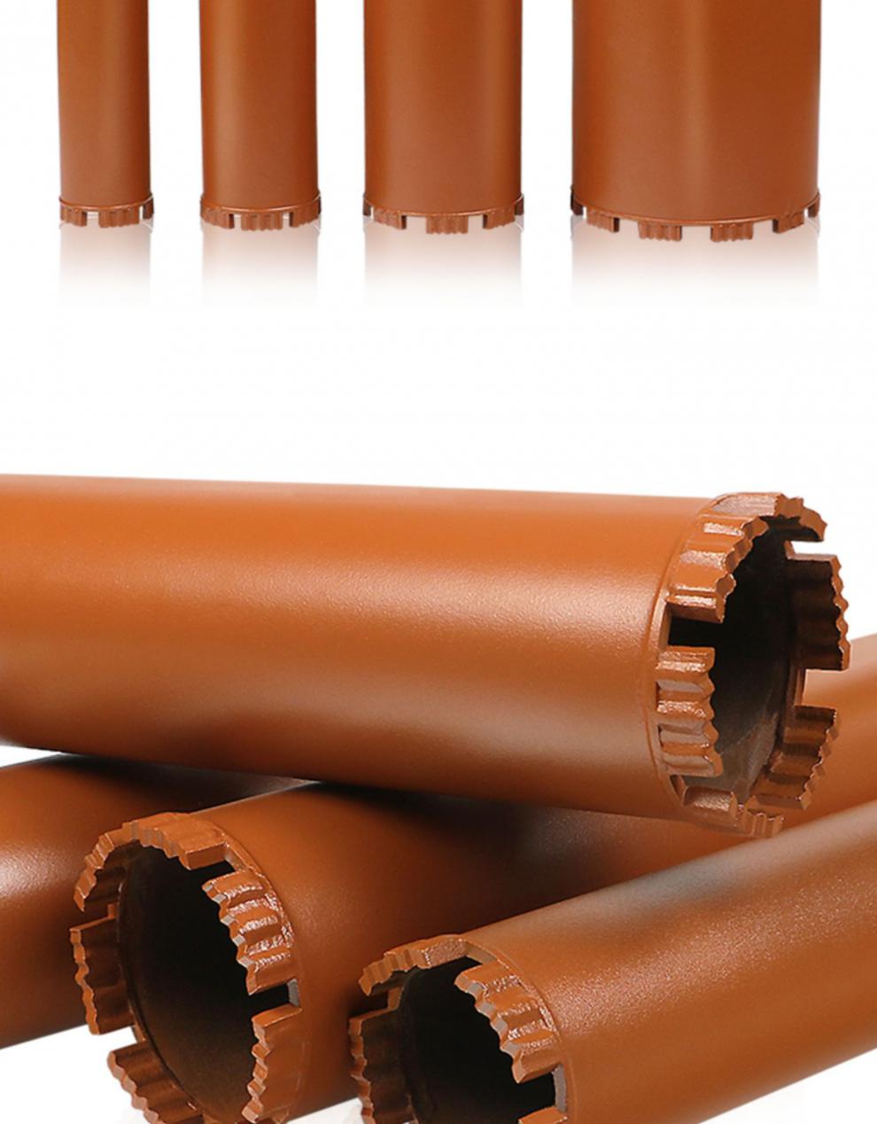 工业级快速混凝土水钻头63干打钻头水钻机水磨钻开孔器水转头神器 浅