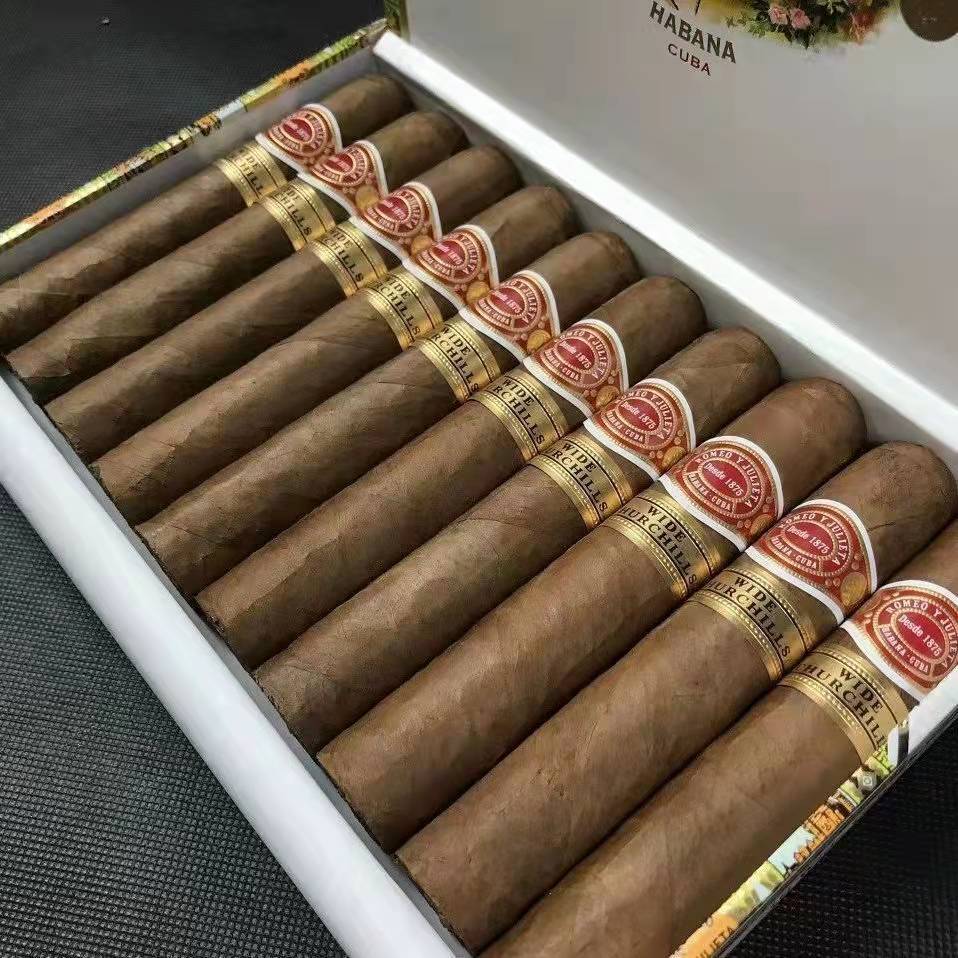 【京选茗烟】【高端精选】纯手工无限回购古巴高霸希茶雪茄蒙特经典