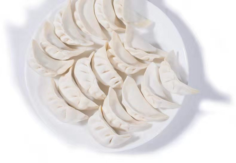 纯手工水饺花边水饺荠菜猪肉高端速冻水饺袋装5斤蒸饺煎饺4包 韭菜猪