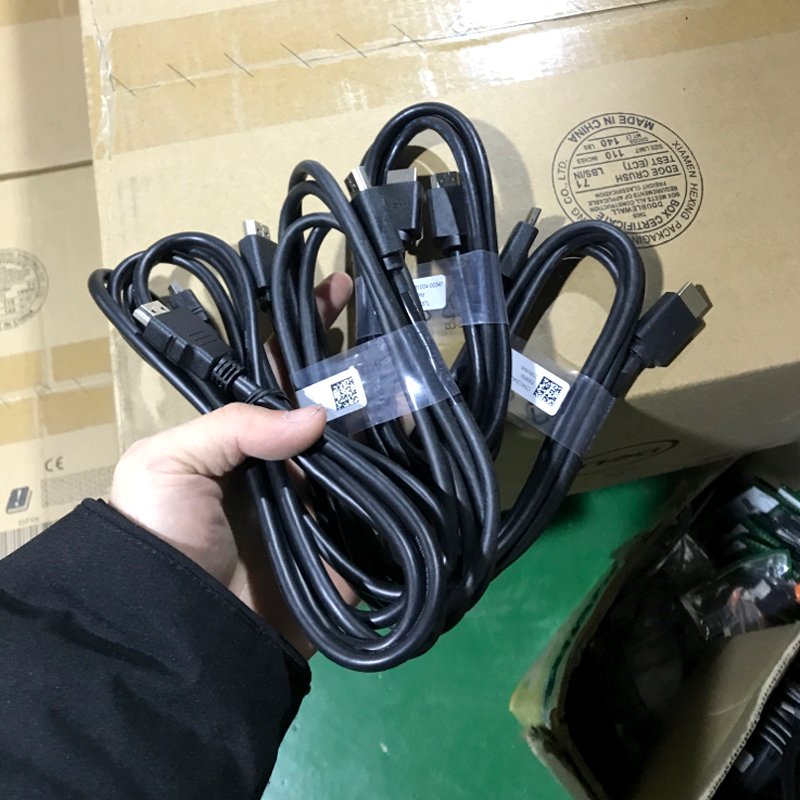 dell戴尔原装线dvihdmivgadp线144hz连接线显示器电脑高清接口绿色