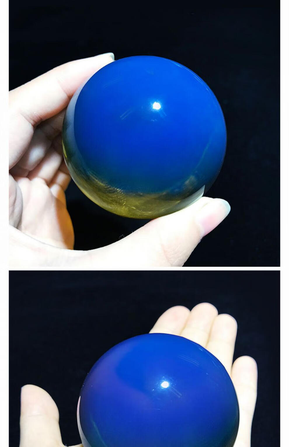 鲤梨 多米尼加蓝珀 天然琥珀蜜蜡散珠圆珠子手串配珠单颗4-10mm 8m