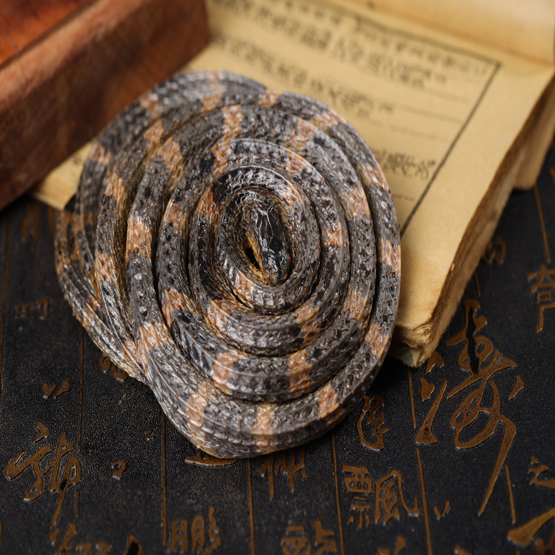 金钱大白花蛇中药材金钱白花蛇整条一条干货开肚养生泡酒料【图片