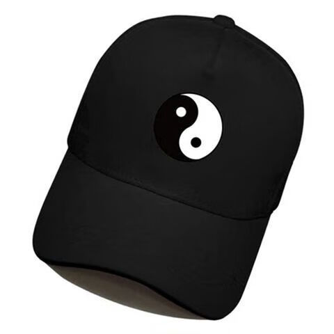 帽子通用大头道教太极八卦图派系中国风文化通用通用休闲遮阳帽鸭舌帽