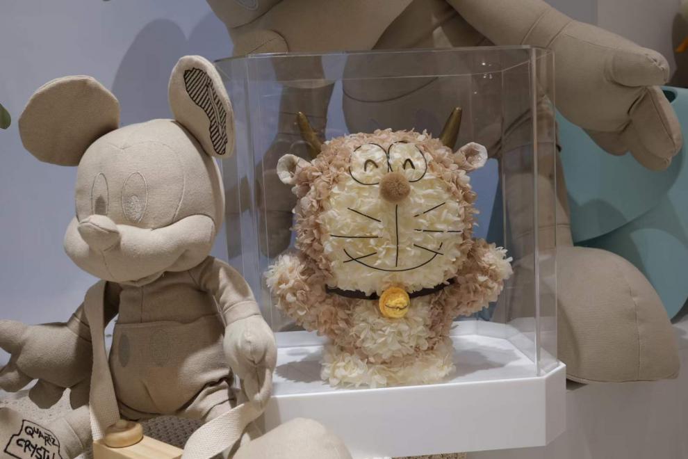 七夕节礼物高级仪式感七夕送女朋友礼物机器猫牛角多啦咧嘴哆啦a梦