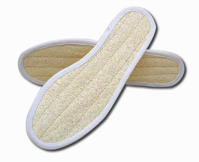 丝瓜络鞋垫按摩吸汗防臭男女手工天然环保鞋垫健康保健 43(2双装)