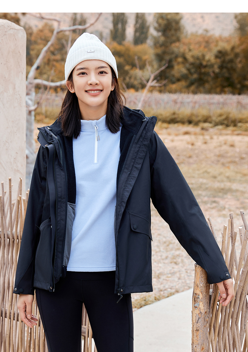 三合一可拆卸两件套秋冬季加绒加厚冲锋衣2021新款户外休闲防风保暖