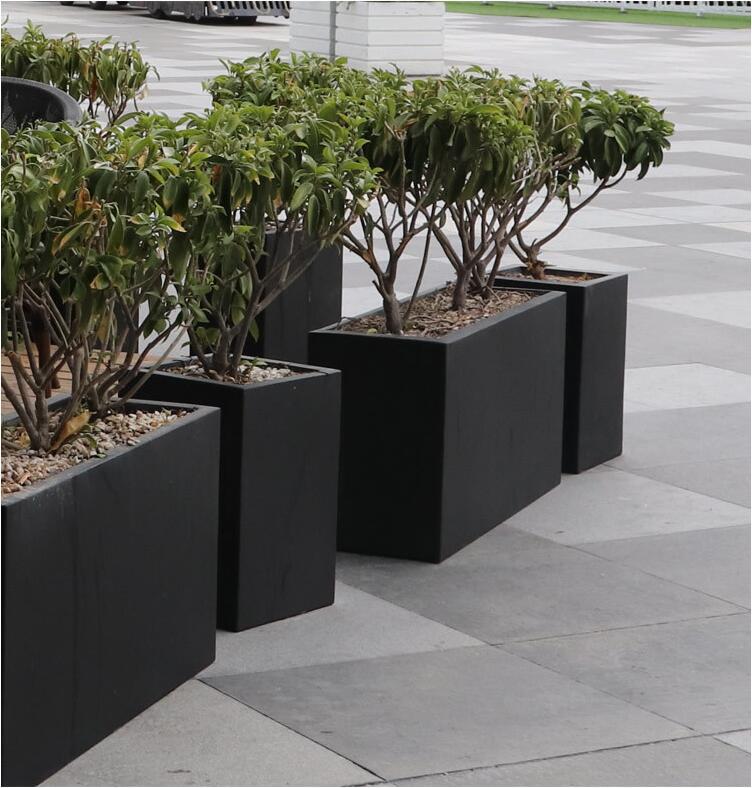 铁网格栅栏花箱铁艺户外种植花箱绿植庭院围栏隔断长方形金属花坛花槽