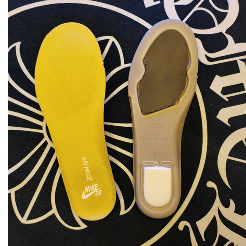 适配耐··克dunksb鞋垫ow联名板鞋腰果花影子灰男女zoom a·j1气垫