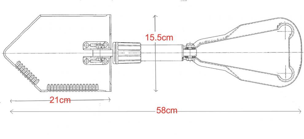 工兵铲德国高品质德国工兵铲子bund现役公发折叠军工户外求生露营车载