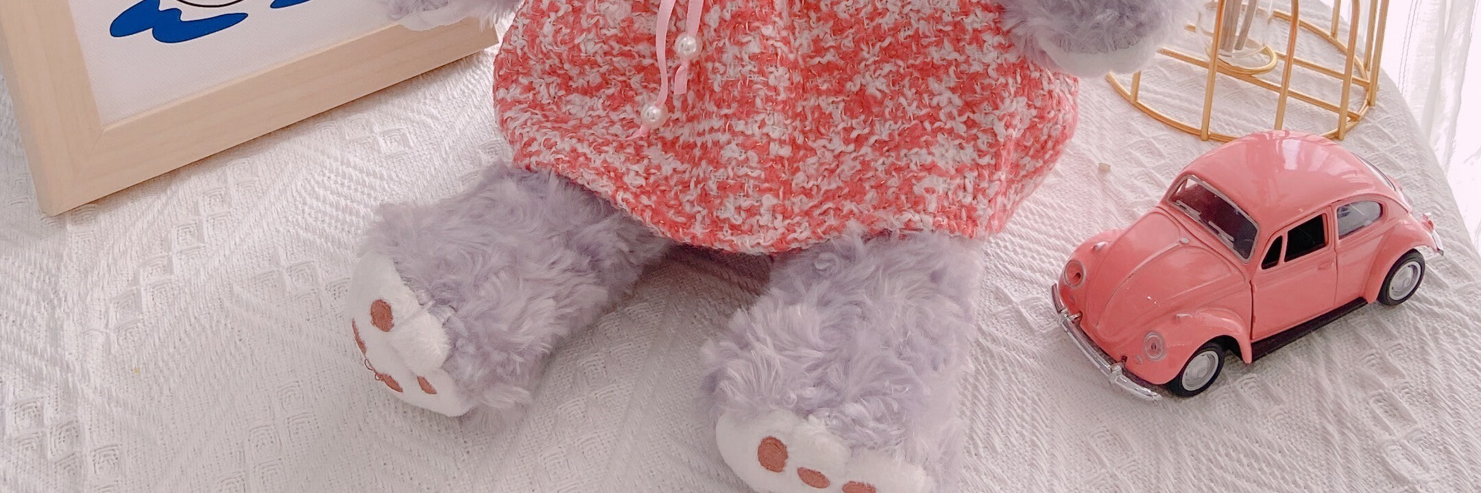 50cm红格子裙星黛露 单星黛露服饰(无公仔)【图片 价格 品牌 报价】