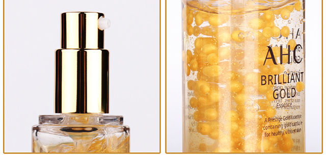 韩国进口黄金精华液24k蜗牛玻尿酸补水嫩肤紧致肌肤新款60ml黄金水140