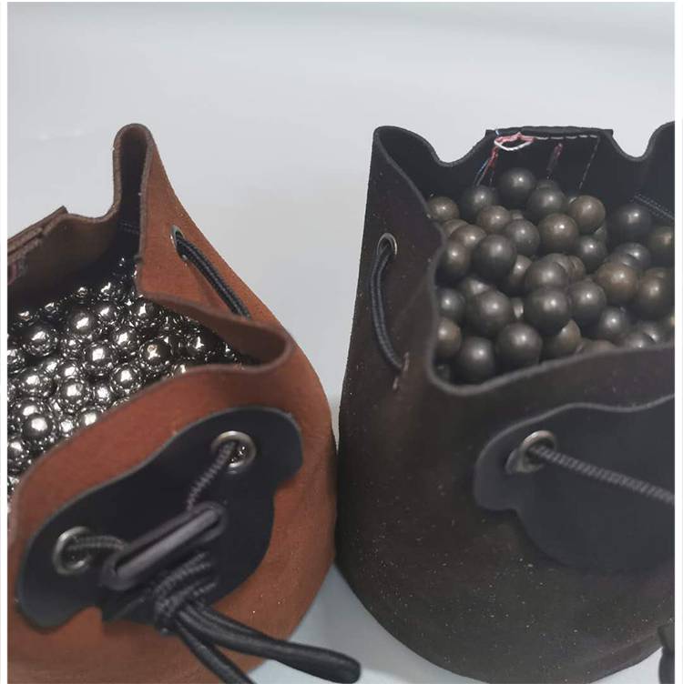 弹弓收纳包 弹弓子弹包车载钢珠包挂腰包一体牛皮泥丸户外弓粮专用钢