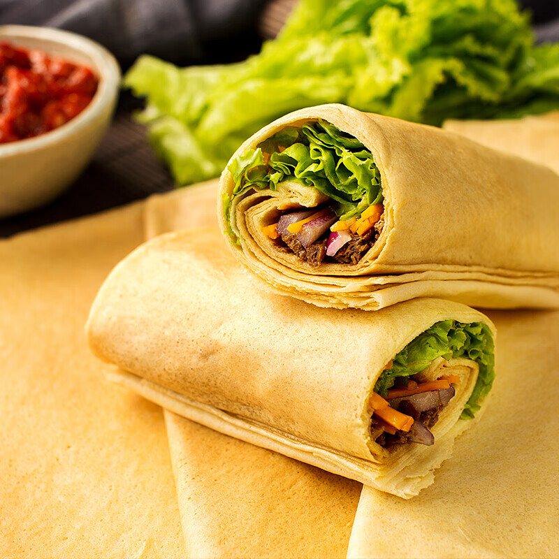 敦化小万庄手工大煎饼东北煎饼240g杂粮煎饼敦化煎饼煎饼延边特产