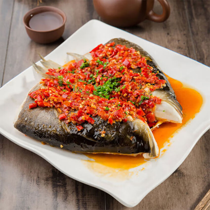 鲢鱼头新鲜鱼头湖水库大头鱼去鳃去内脏胖头鱼整箱红烧鲢鱼头1斤以上