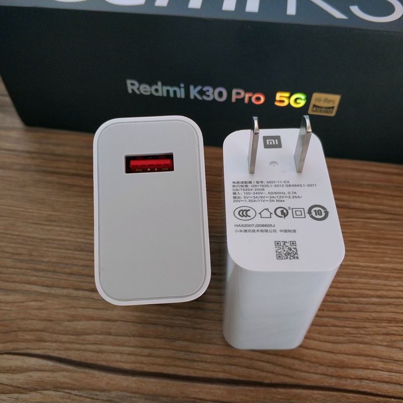 红米k30s版充电器33w原装快充红米k30pro红米note9pro充电器k30s版