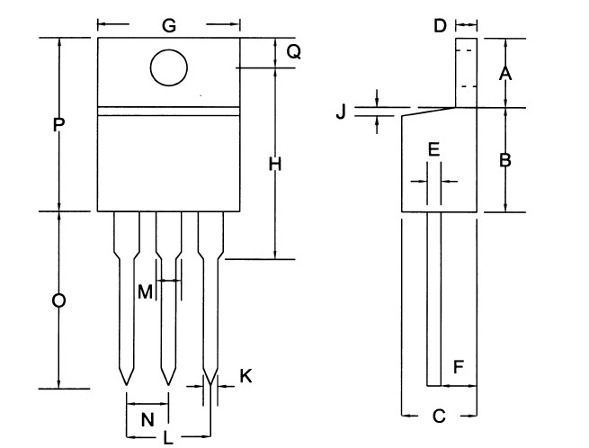 定制arthylyirf9z24nirf9z24场效应管to220直插