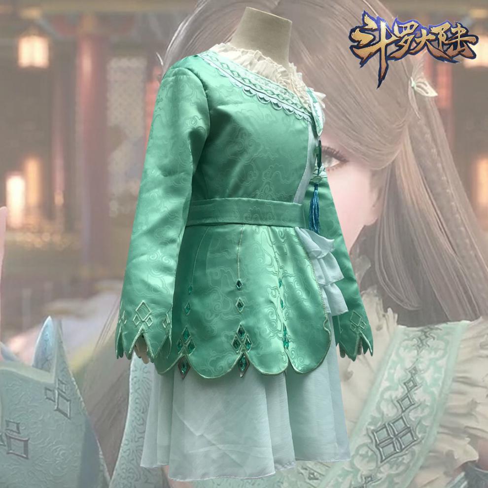 斗罗大陆小舞服装 衣服宁荣荣裙子小舞cos儿童小舞服装全套动漫