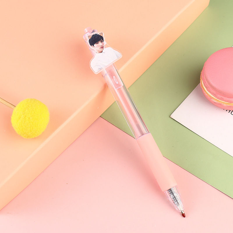 2022新款tnt时代少年团笔tnt文具时代少年团中性笔 签字笔 同款周边